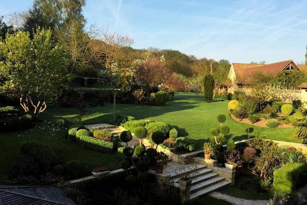 Beautiful Country House Located 50Min From Paris Eiffel Tour - Demeure D'Exception A 50Min De Paris Tour Eiffel Hodent Bagian luar foto